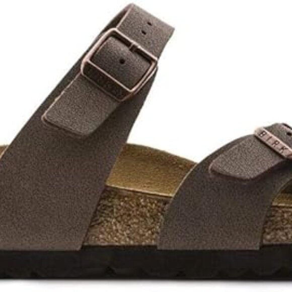 Birkenstock Women’s Mayari Sandal – Graceful Mocha | Elegant Toe-Loop Flat with - Picture 2 of 6